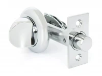 Задвижка врезная с поворотной ручкой 8мм CP PALLADIUM